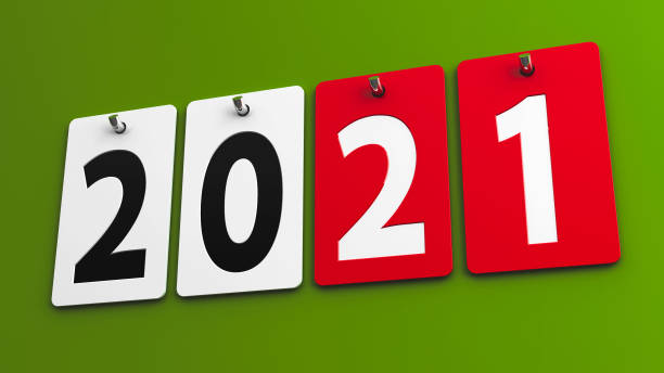 istock Plates 2021 on green wall 1291504599