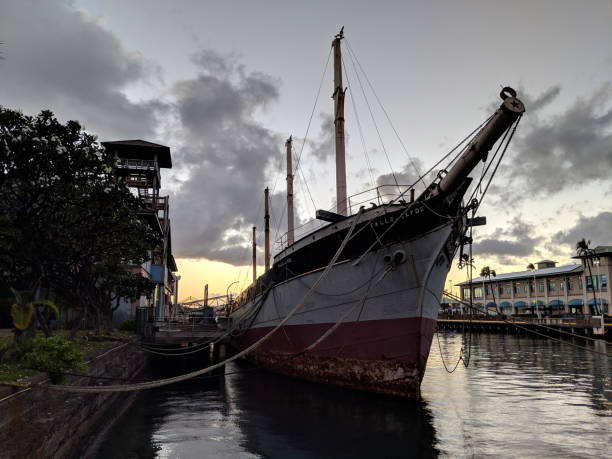 istock Historic Falls of Clyde in Honolulu Harbor 1291545790