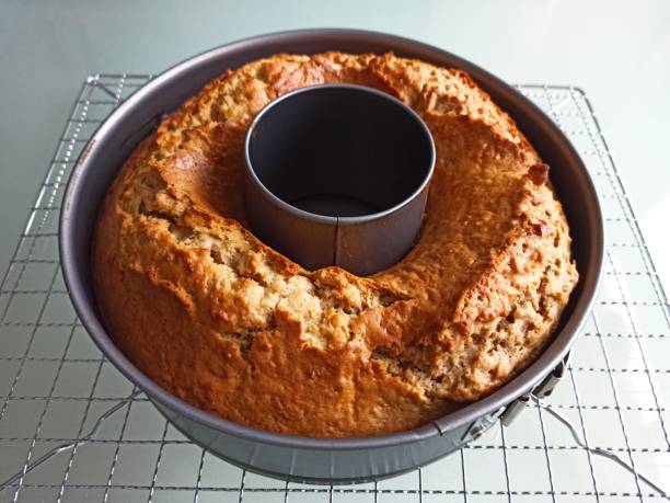 istock Homemade cinamon and walnut cake baking in oven at Istanbul turkey 1291552082