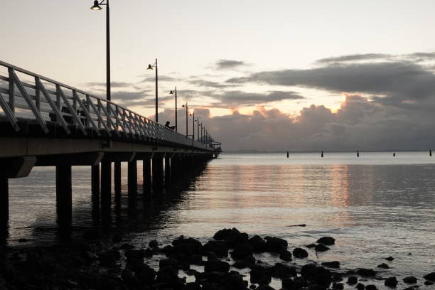 istock Shorncliffe pier at sunrise 1291554994