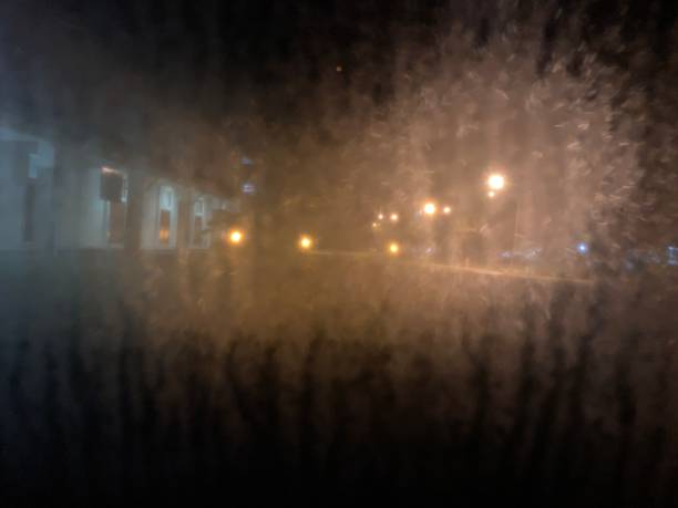 istock An image of car glass in the cold night 1291572054