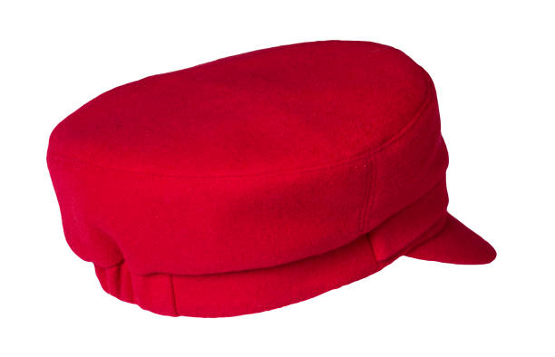 istock fashion hat isolated on white background. colored hat 1291584798