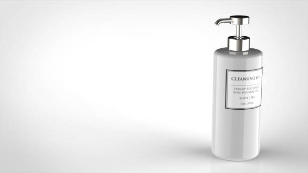 istock bottle white cleansing oil right 3d rendering 1291593743
