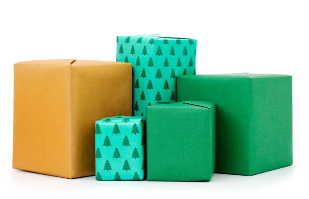 istock Gift boxes, gifts on a white background isolated. 1291595076