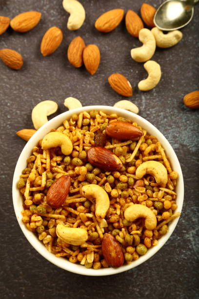 istock Bowl of Dry fruit mixture. 1291600310