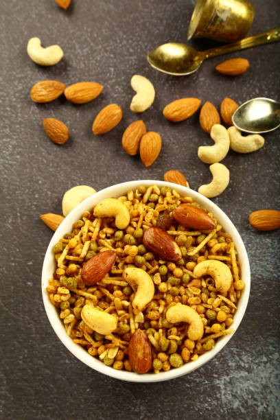 istock Healthy snack- dried fruit snack mixture. 1291601454