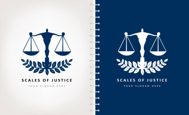 ilustraciones, imágenes clip art, dibujos animados e iconos de stock de escalas de diseño vectorial de justicia - legal scales