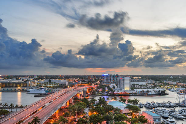 istock Fort Lauderdale, Florida, USA Skyline Drawbridge 1291606439