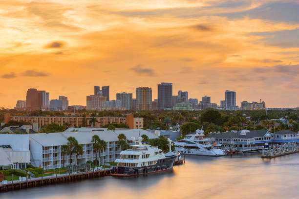 istock Ft. Lauderdale, Florida, USA downtown cityscape 1291606486
