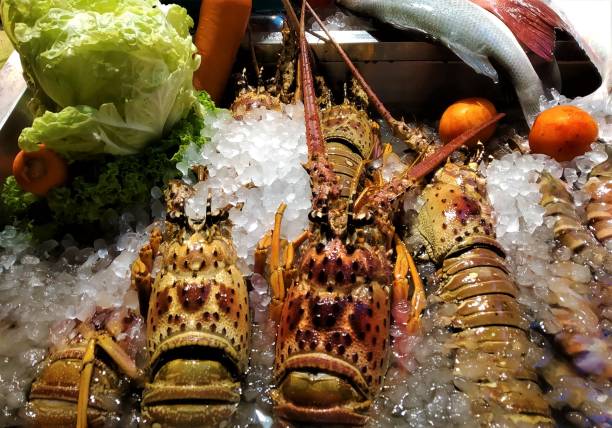 istock lobsters and crayfish in ice 1291607739