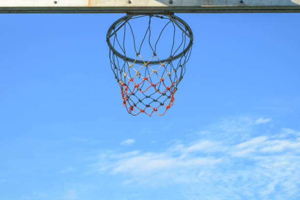 istock Basketball hoop in the public 1291608620