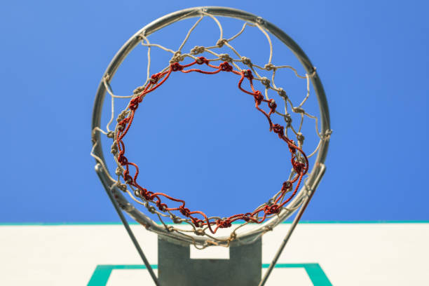 istock Basketball hoop in the public 1291608724