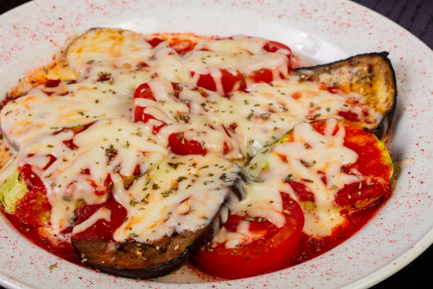 Tasty vegetables in Italian with cheese