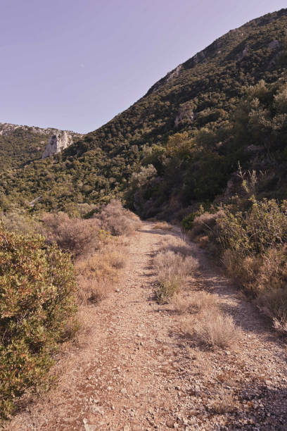 Kalamos Island Landscape of a sunny day on a Greek island lurie stock pictures, royalty-free photos & images