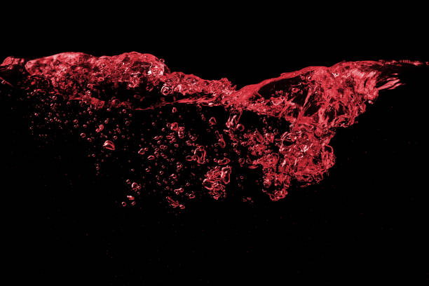 istock Splash wave of red wine 1291618635