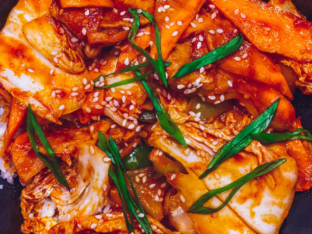 Bokkeum-bap Korean traditional food