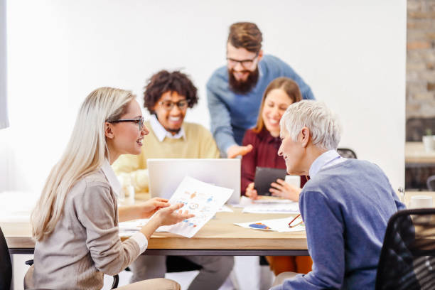 istock Business People Having a Meeting 1291628066
