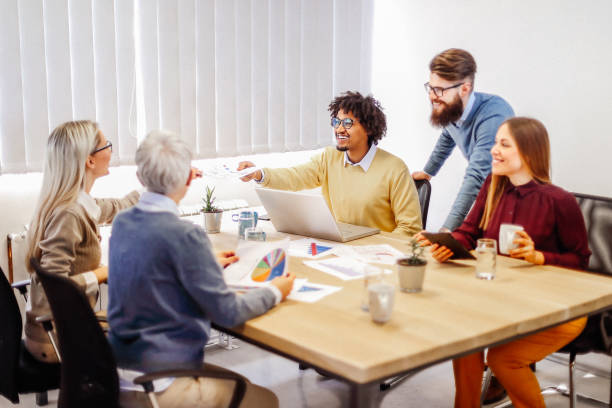 istock Business People Having a Meeting 1291628143