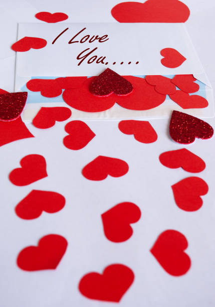 istock A white envelope with words 