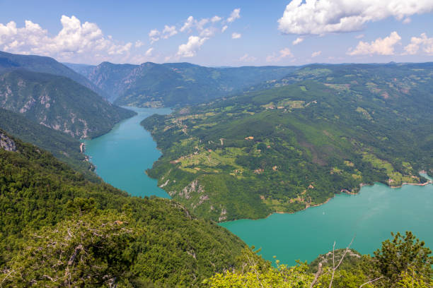 istock Drina Canyon Aerial View 1291643152