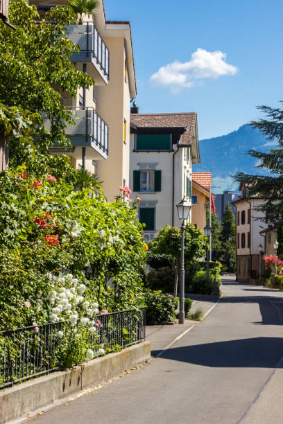 istock Brunnen town in Switzerland 1291644446