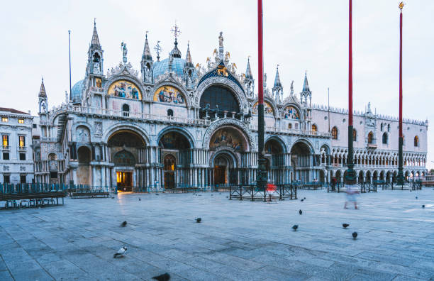 istock Saint Mark's Basilica in the morning Venice 1291652754