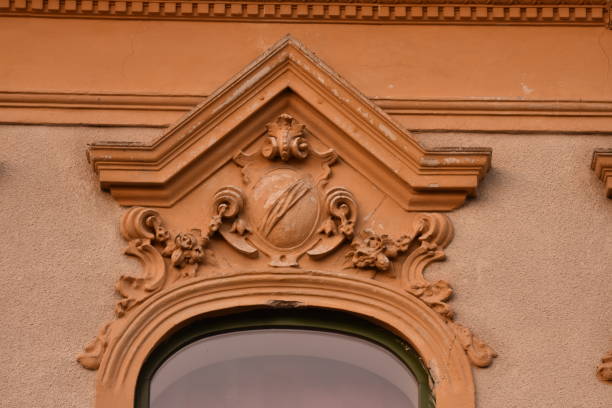 istock old window, old architecture in Bistrita, ROMANIA 1291653107
