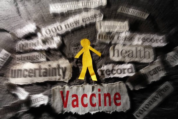 istock Coronavirus news with vaccine headline 1291658287