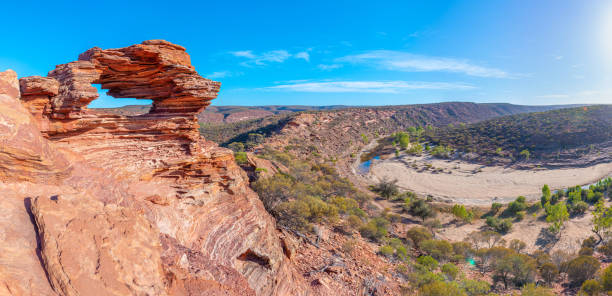 istock Nature's Window at Kalbarri national park in Australia 1291673604
