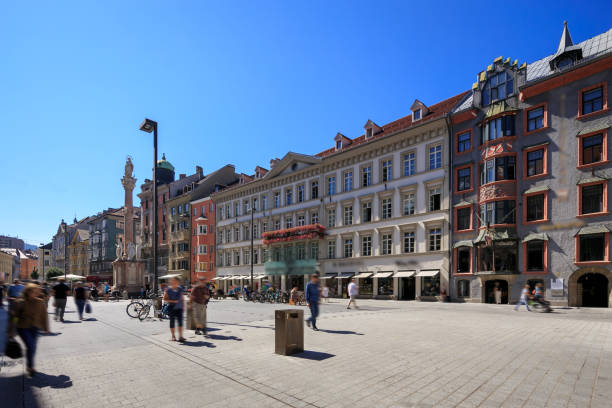 istock City square in Innsbruck, Austria 1291678619