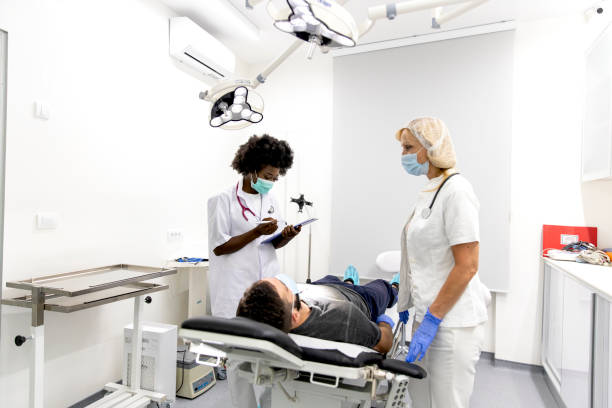 istock Two doctors diagnose the patient 1291681980