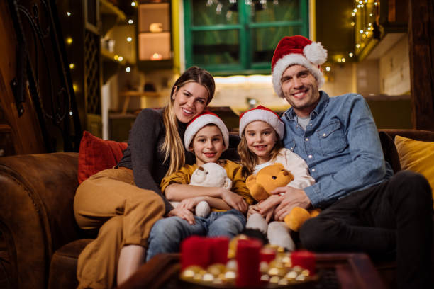 istock Dad has apparently transferred his love for Christmas 1291683393