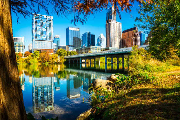 istock Perfect Cityscape of Austin Texas 1291694326