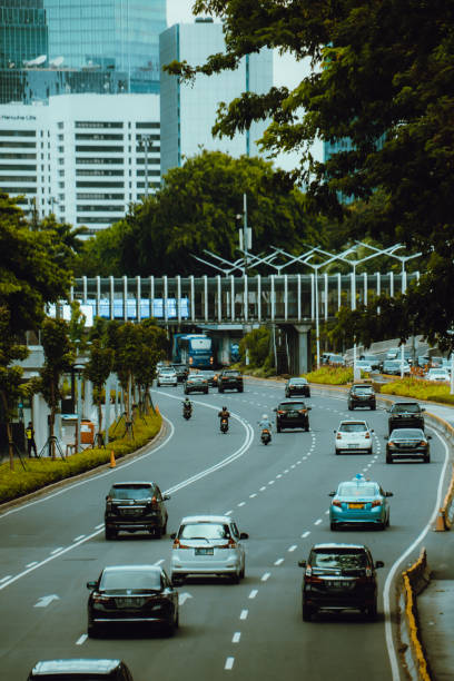 istock Traffic road in jakarta 1291711727