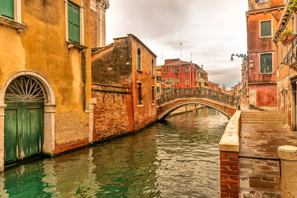 istock Wonderful Venice and its canals. Empty Venice. 1291727701