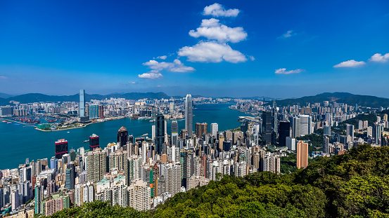 Hong Kong City view