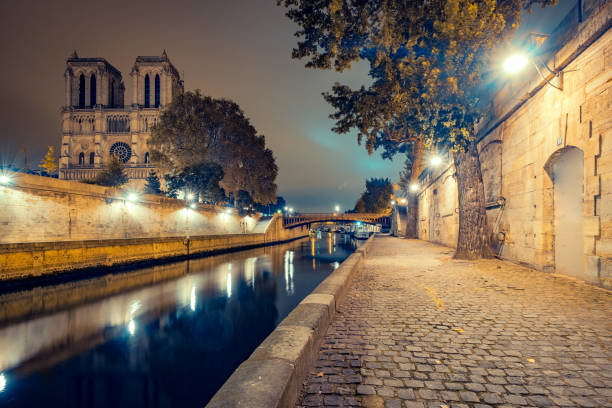 Notre Dame, Paris and River Seine
