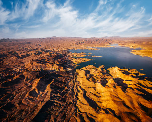 widok na wielki kanion z helikoptera. - canyon majestic grand canyon helicopter zdjęcia i obrazy z banku zdjęć