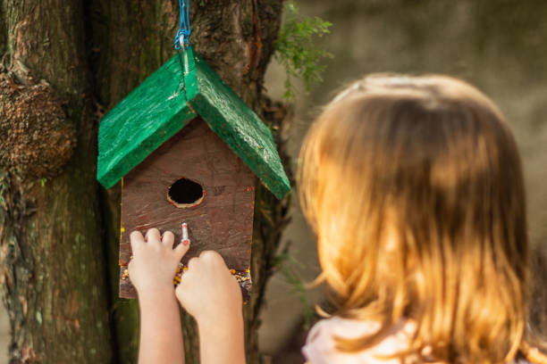 istock Children take for birds in the yard 1291737296