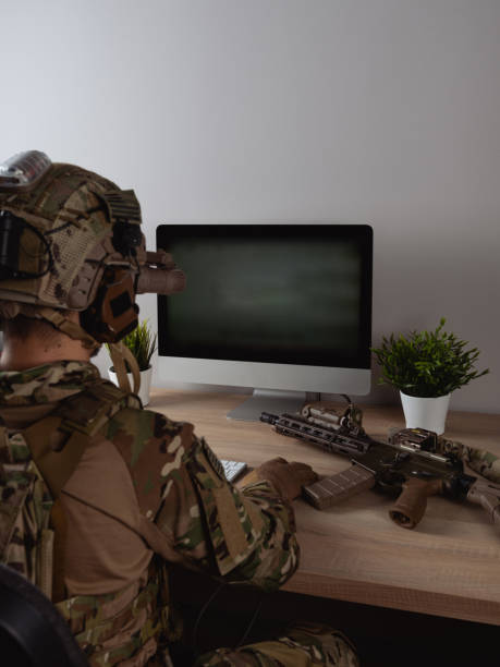 istock US Army special forces soldier in the office 1291737863