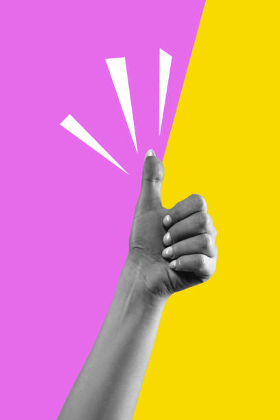 istock Female hand gesturing of sign nice good isolated on gradient background. 1291738877