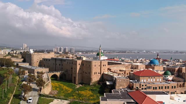 View of ancient city of Akko
