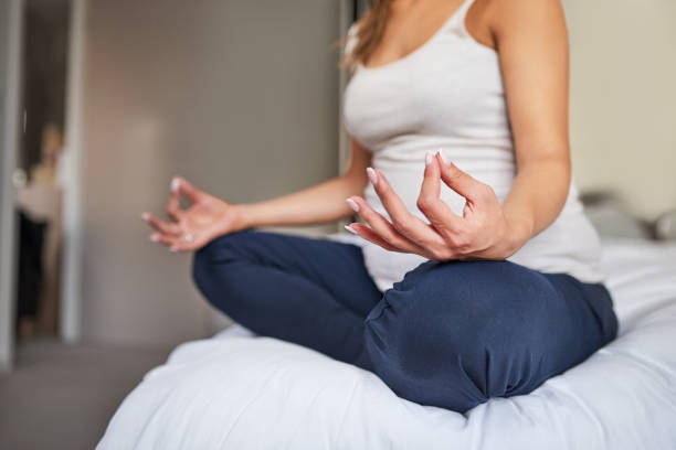 istock Finding some zen for my baby 1291753944