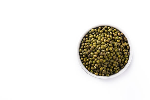 istock Green soy beans in white bowl 1291755606