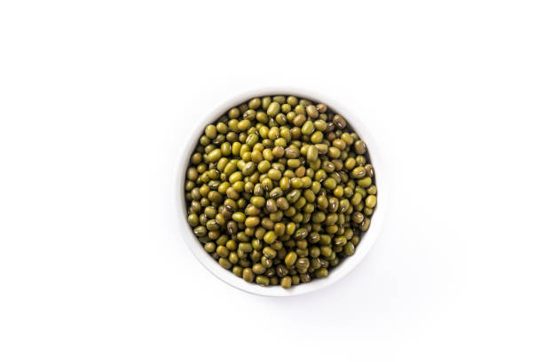 istock Green soy beans in white bowl 1291756148