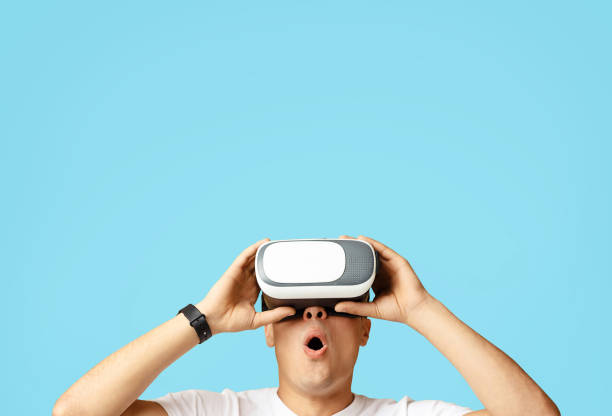istock Modern devices and amazing entertainment or wow, its amazing 1291765458