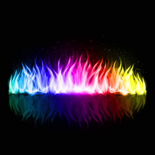 4,100+ Rainbow Flames Stock Photos, Pictures & Royalty-Free Images - iStock