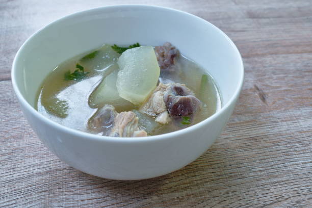 istock boiled winter melon with chicken soup 1291772846