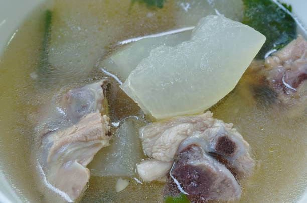 istock boiled winter melon with chicken soup 1291772852