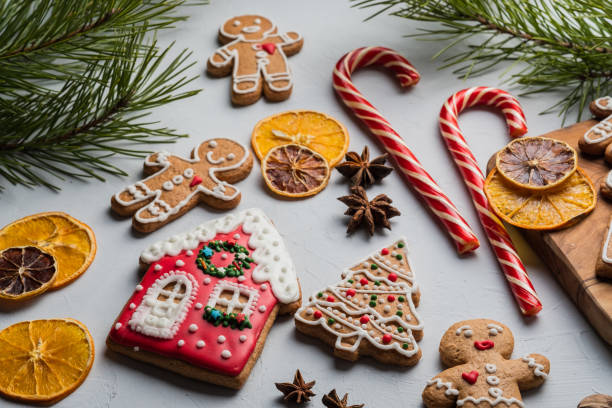 istock Gingerbread cookies for christmas Festiv 1291777758